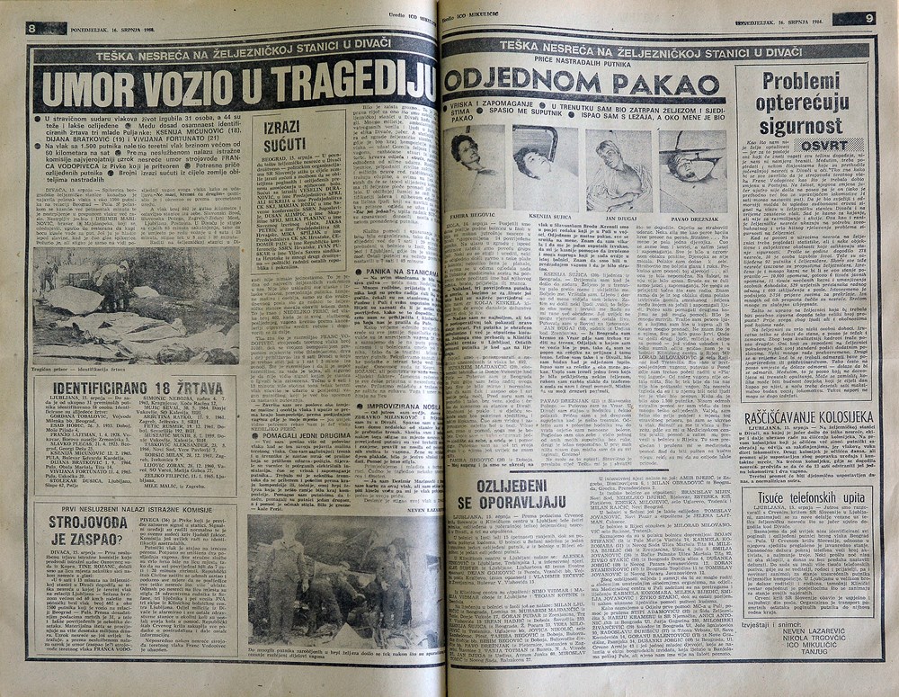 Glas Istre prvi je imao cjelovitu priču o velikoj tragediji na slovenskom Krasu (D. MEMEDOVIĆ)
